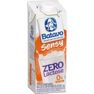 Leite UHT Batavo Semidesnatado Zero Lactose  Sensy 1L