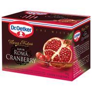 Chá Dr. Oetker Romã e Cramberry 30g