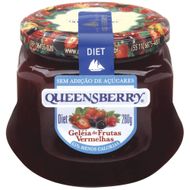 Geleia Queensberry Frutas Vermelhas Diet 280ml
