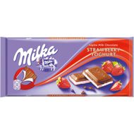 Chocolate Milka Straberry Yogurt 100g