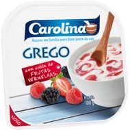 Iogurte Grego Carolina Frutas Vermelhas 100ml