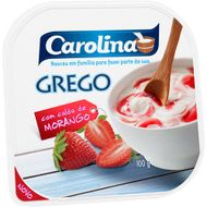 Iogurte Grego Carolina Morango 100g