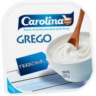 Iogurte Grego Carolina Tradicional 100g