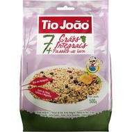 Arroz Tio João 7 Grãos Integrais com Passas de Uva 500g
