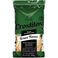 Snack Crostitos Fattile Ervas Finas 100g