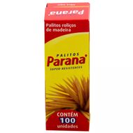Palitos de Madeira Paraná 100un