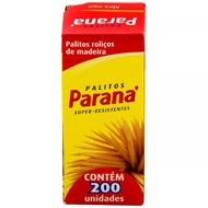 Palitos de Madeira Paraná 200un