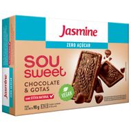 Biscoito Jasmine Sou Sweet Chocolate com Gotas 90g
