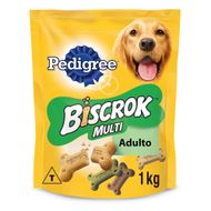 Biscoito Pedigree Biscrok Adulto 1kg