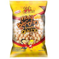 Biscoito Tick Titos Mini Pão De Queijo 70g