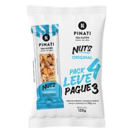 Kit Barras Leve 4 Pague 3 Pinatti Nuts original 30g