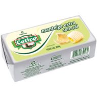 Manteiga Cativa Extra Sem Sal Tablete 200g