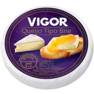 Queijo Brie Vigor Forma Pedaço Kg