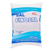 Sal Finosal Refinado 1kg
