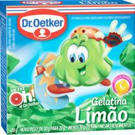 Gelatina Dr Oetker Limão 20g