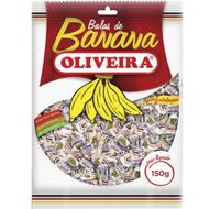 Bala de Banana Oliveira 150g