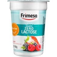 Iogurte Zero Lactose Frimesa Frutas Vermelhas 165g