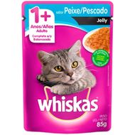 Ração para Gatos Whiskas Jelly Peixe 85g