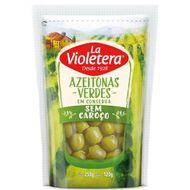 Azeitona Verde La Violetera sem Caroço Doy Pack 120g