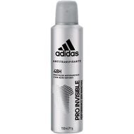 Desodorante Aerossol Adidas Pro Invisible Masculino 150ml