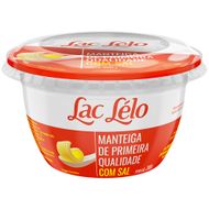 Manteiga Lac Lélo com Sal 200g