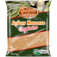 Açúcar Mascavo Santo Antonio Orgânico 1Kg