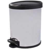 Lixeira Pratic Casa Redonda Inox 5l Un