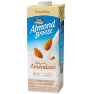 Alimento Almond Breeze Amêndoas e Baunilha Zero Lactose 1L