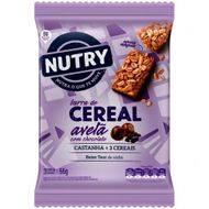Barra de Cereal Nutry Avelã com Chocolate 3 Unidades