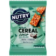 Barra de Cereal Nutry Coco e Chocolate 22g 3un
