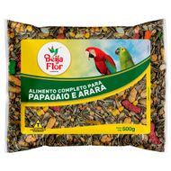 Alimento Completo para Papagaio e Arara Misto Beija-Flor 500g
