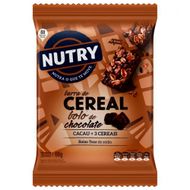 Barra de Cereal Nutry Bolo de Chocolate 22g 3un