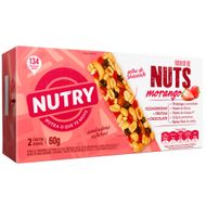 Barra de Cereal Nuts Nutry Morango 2un 30g
