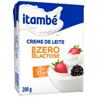 Creme de Leite Itambé Zero Lactose 200g