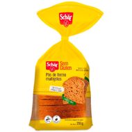 Pão de Forma Schär Multigrãos sem Glúten e sem Lactose 200g