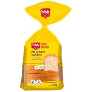 Pão de Forma Schär Tradicional Sem Glúten e  Sem Lactose 200g
