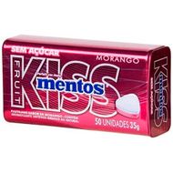 Pastilha Mentos Kiss Morango 35g