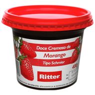 Doce de Fruta Ritter Cremoso sabor Morango  400g