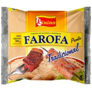 Farinha de Mandioca Temperada Kinino Tradicional 400g