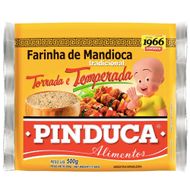 Farinha de Mandioca Pinduca Temperada 500g