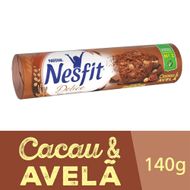 Biscoito Nesfit Delice Cacau e Avelã 140g