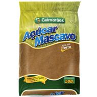 Açúcar Mascavo Guimarães 500g