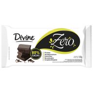 Chocolate Divine Zero 80% 100g