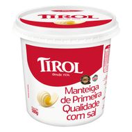 Manteiga Tirol Extra com Sal 500g