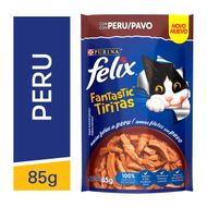 Ração Úmida para Gatos Purina Felix Fantastic Tiritas para Gatos Adultos Peru 85g