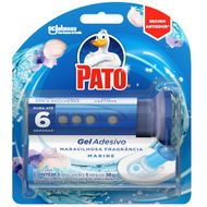 Detergente Sanitário Gel Adesivo com Aplicador Marine Pato 38g Refil