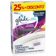 Desodorizador Sanitário Glade Pedra Bouquet de Lavanda 25g 25% Desconto