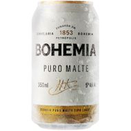 Cerveja Bohemia Puro Malte Lata 350ml