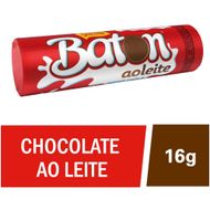 Chocolate Garoto Baton ao Leite 16g