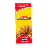 Palito de Dente Paraná Madeira 100 Unidades